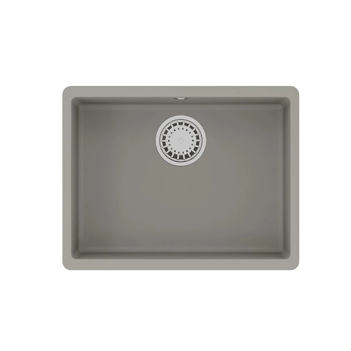 Кухонная мойка Lemark SINARA 540-U подстольного монтажа из кварцгранита цвет: Грей (9910075) 9910075