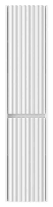 Шкаф - пенал Brevita Balaton 35 подвесной правый (белый) BAL-05035-01-2П