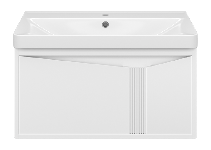 Тумба под раковину Brevita Cascade 80 подвесная CAS-09080-011Я