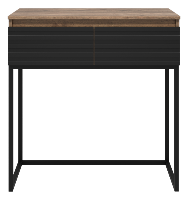 Консоль Brevita Dakota 80 на металлокаркасе (черная) DAK-019080-19-022Я