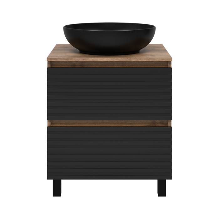 Комплект Brevita Dakota 60 напольная тумба с раковиной УТ000015710