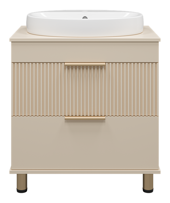 Тумба под раковину Brevita Enfida 70 (бежевая) ENF-06070-0342Я