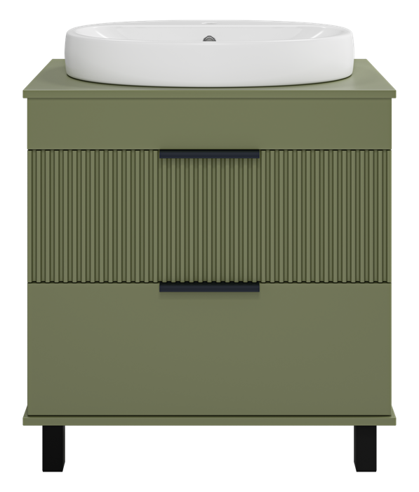 Тумба под раковину Brevita Enfida 70 (зеленая) ENF-06070-0842Я