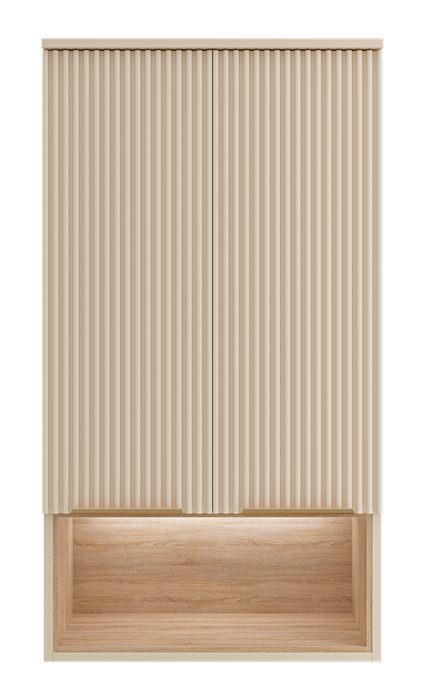 Шкаф Brevita Enfida 60 над стиральной машиной подвесной (бежевый) ENF-08060-031