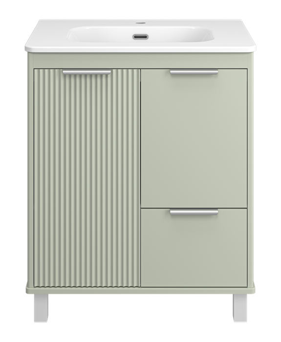 Тумба под раковину Brevita Risacca Pistachio 70 RIS-06070-0842Я