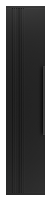 Шкаф - пенал Brevita Savoy 35 подвесной универсальный (черный) SAV-05035-030