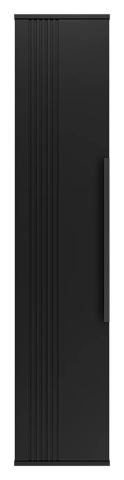 Шкаф - пенал Brevita Savoy 35 подвесной универсальный (черный) SAV-05035-030