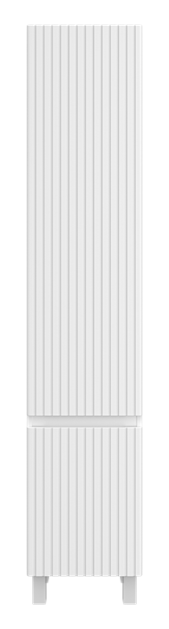 Шкаф - пенал Brevita Victory 35 универсальный левый (белый) VIC-05035-010L