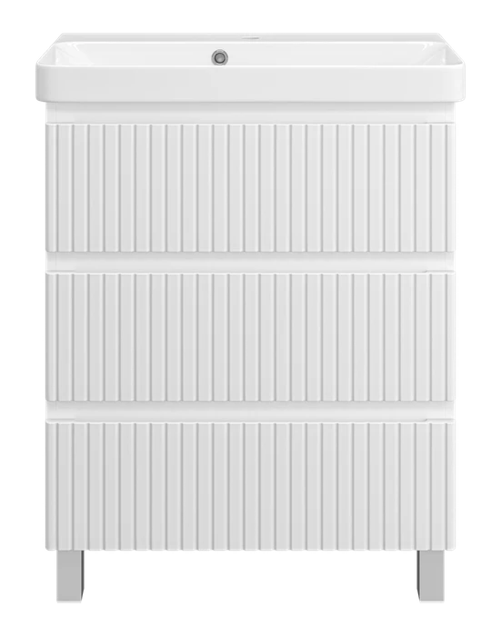 Тумба под раковину Brevita Victory 70 (белая) VIC-07070-0103Я