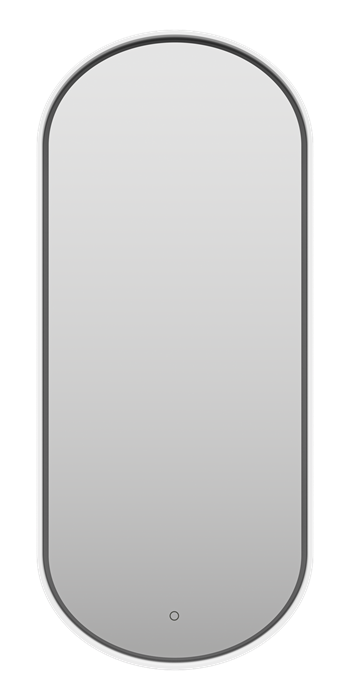 Зеркало Brevita Saturn 500x1150 (белое) SAT-Dro1-050-white