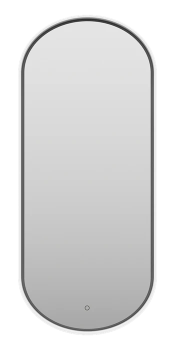 Зеркало Brevita Saturn 500x1150 (белое) SAT-Dro1-050-white