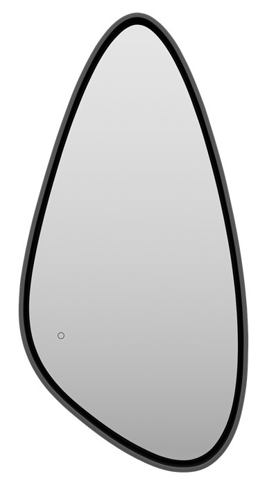 Зеркало Brevita Venus 600x1200 (черное) VEN-Var-060-black