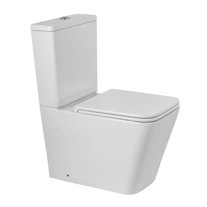 Унитаз-компакт безободковый c cиденьем BelBagno ARDENTE-R BB02093CPR/SC 400216028