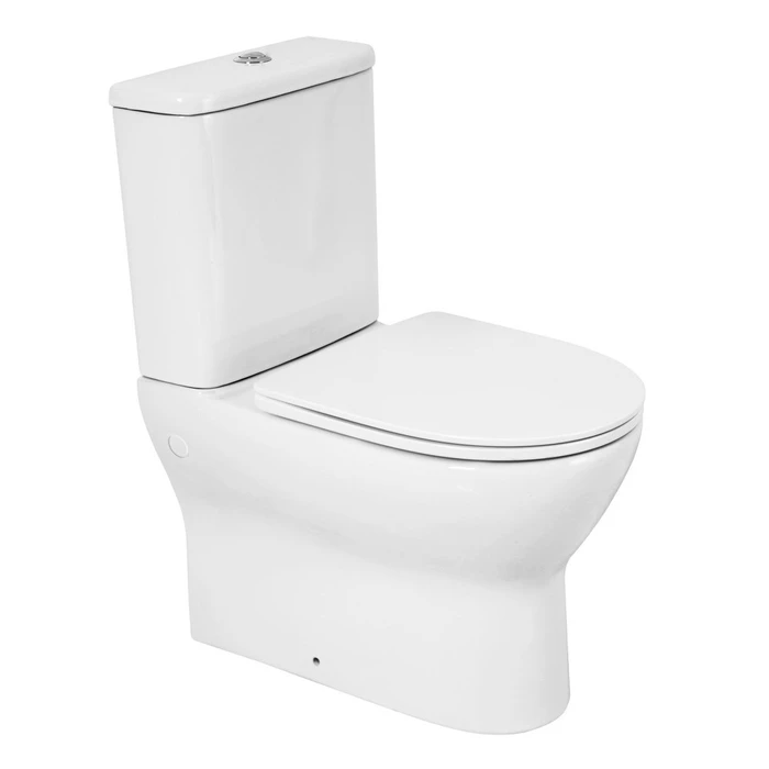 Унитаз-компакт безободковый с сиденьем BelBagno ENERGIA BB8134CPR/SC 01265305621