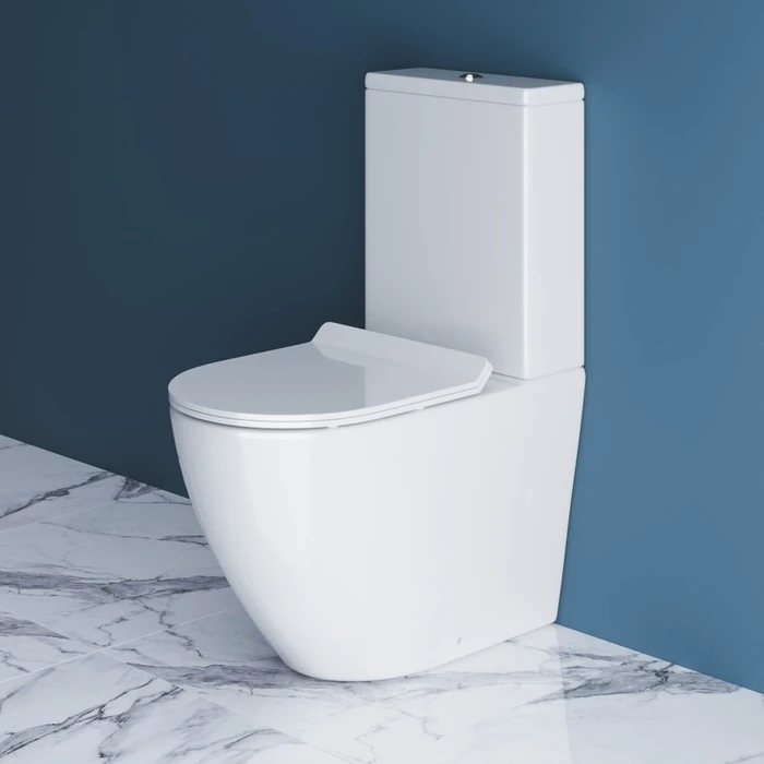 Унитаз-компакт безободковый BelBagno SFERA-R BB2141CPR 893985547
