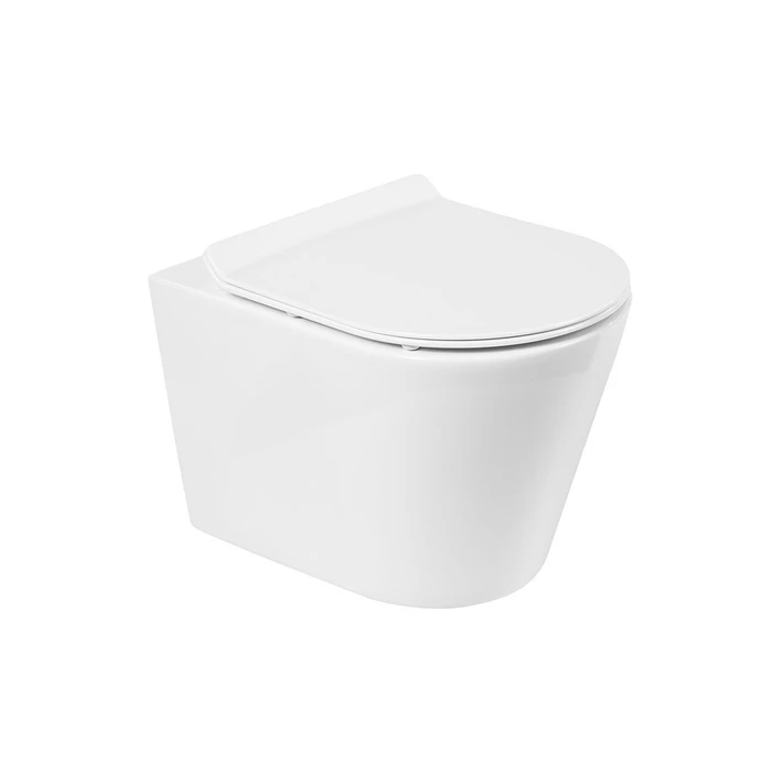 Унитаз подвесной безободковый BelBagno FLAY-R BB053CHR 1239919656