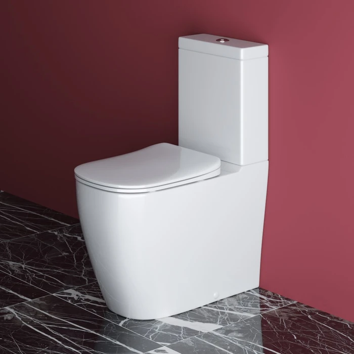 Унитаз-компакт безободковый CEZARES LUX CZR-159-CPR 0212813273