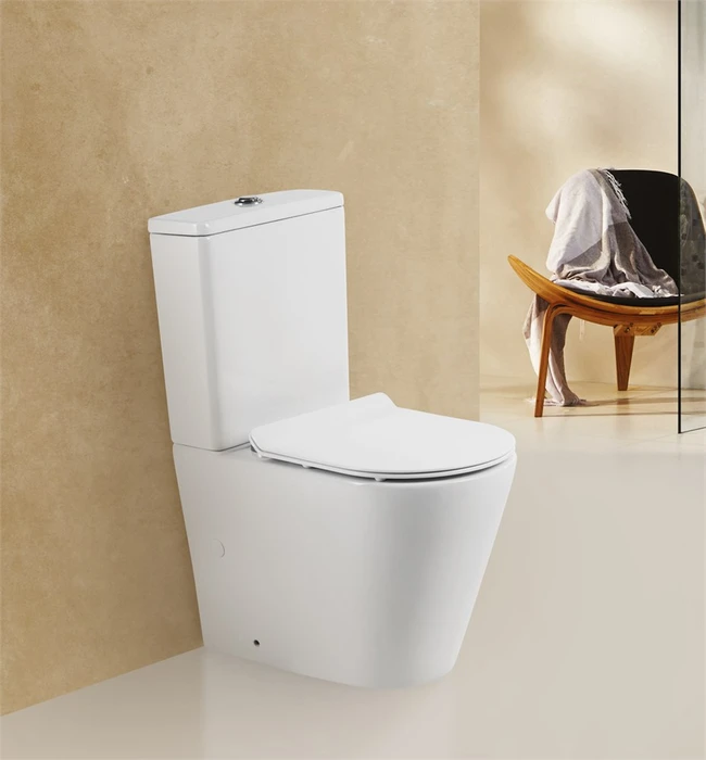 Унитаз-компакт безободковый BelBagno FLAY-R BB2149CPR 296398796