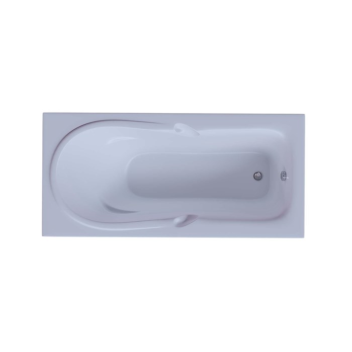 Акриловая ванна Aquatek Леда 170x80 прямоугольная, слив справа, с каркасом и экраном, без гидромассажа LED170-0000052