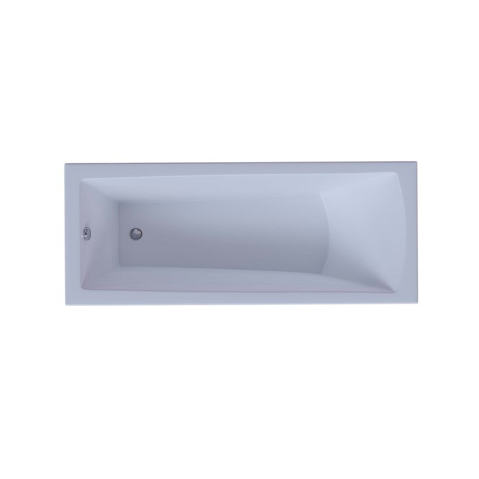 Акриловая прямоугольная ванна Aquatek Либра New 160х70 с фронтальным экраном (слив слева), без гидромассажа, сборно-разборный сварной каркас LIB160N-0000003
