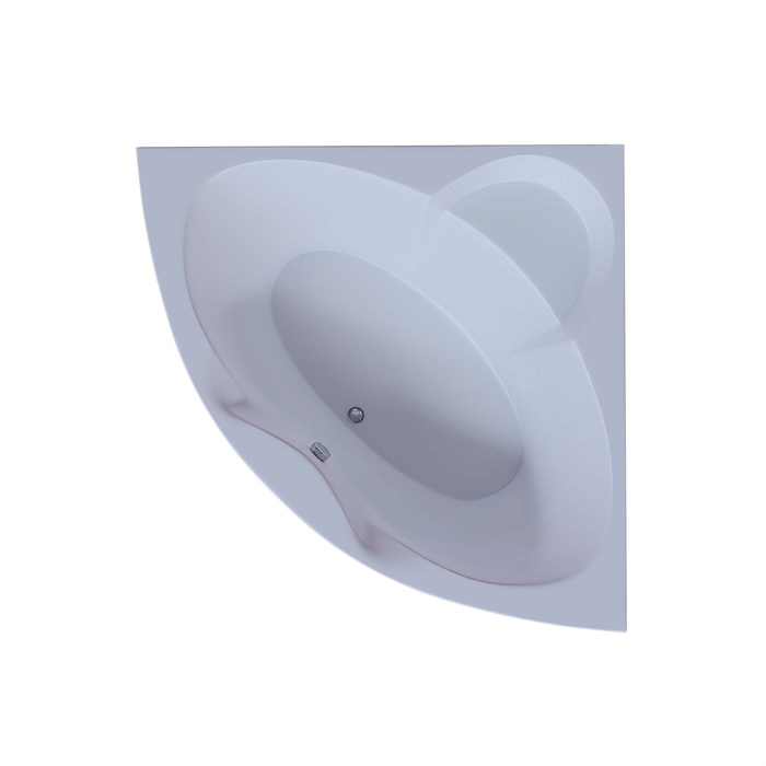 Акриловая ванна Aquatek Поларис-1 140x140 угловая, универсальная, с каркасом и экраном, без гидромассажа POL1-0000030