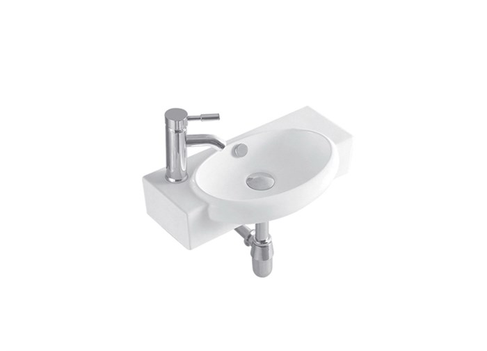 Раковина подвесная Aquatek  AQ5329-00 510*275*130 мм, смеситель слева AQ5329-00