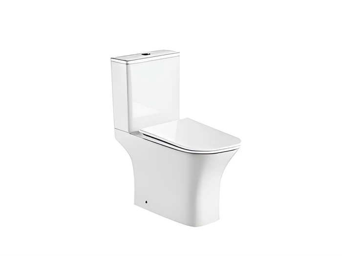 Унитаз напольный, безободковый TORNADO, Aquatek Optima T Square, 655х340х795 AQ4421-00