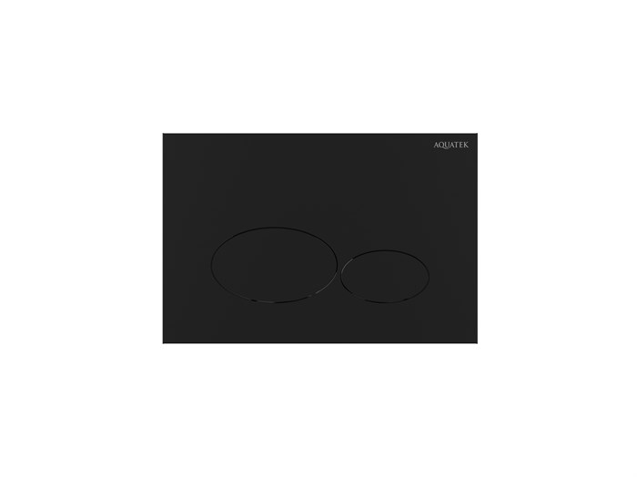 Панель смыва KDI-0000074 черный матовый (клавиши овальные) KDI-0000074