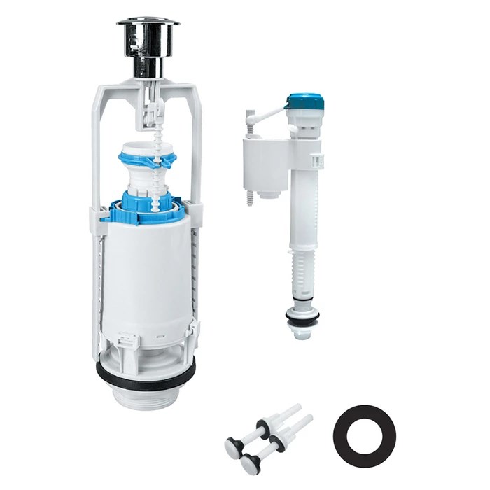 Одноуровневая водосливная арматура, нижний подвод, Тип А. круглая резинка IDDIS (F012400-0004) F012400-0004