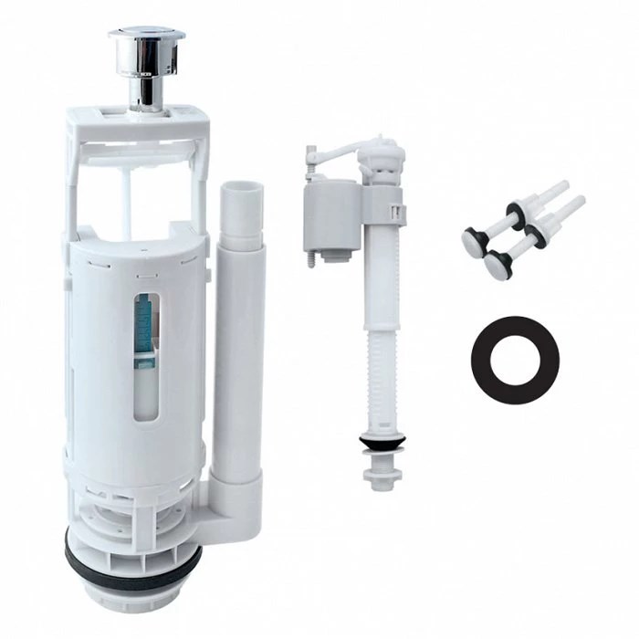 Двухуровневая водосливная арматура, нижний подвод, Тип А. круглая резинка IDDIS (F012400-01K) F012400-01K