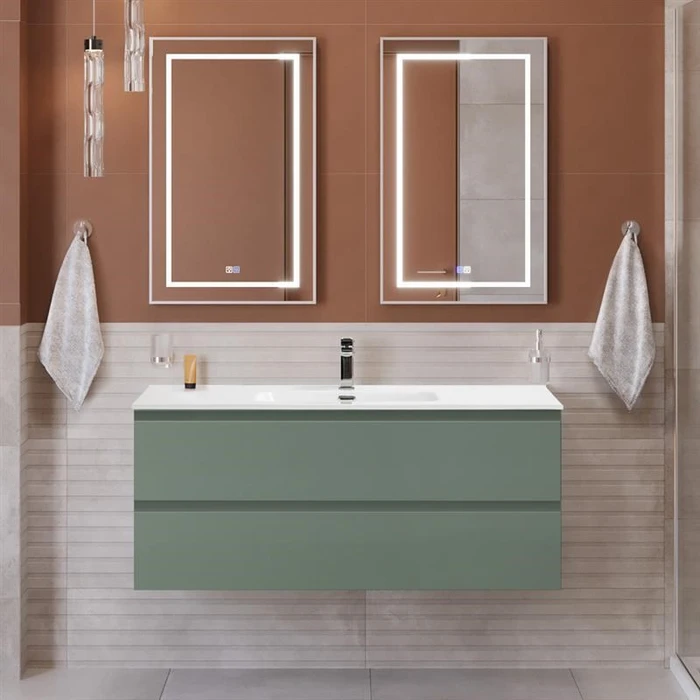 Тумба с раковиной подвесная BelBagno KRAFT 120 Еловый Матовый, раковина BB1200ETL 0915486637