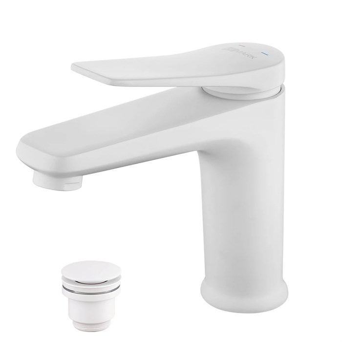 Смеситель Lemark Bronx для раковины монолитный (LM3706MW) LM3706MW