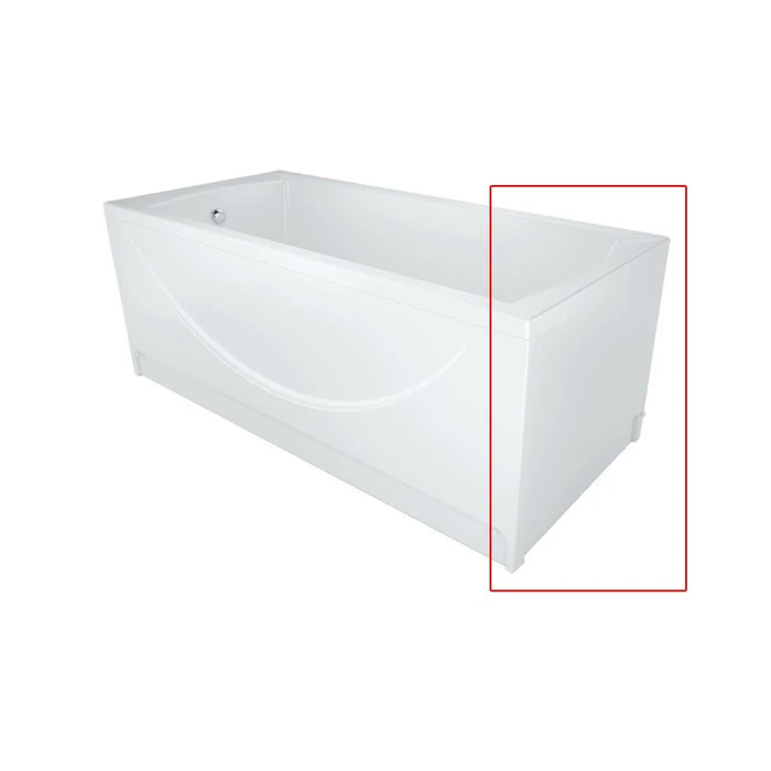 Экран для ванны Loranto MILTON, торцевой 70 (CS00064070) CS00064070