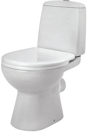 ЦЕЗАРЬ унитаз-компакт, гориз.выпуск, 2 режима, soft-close 1.WH30.1.746