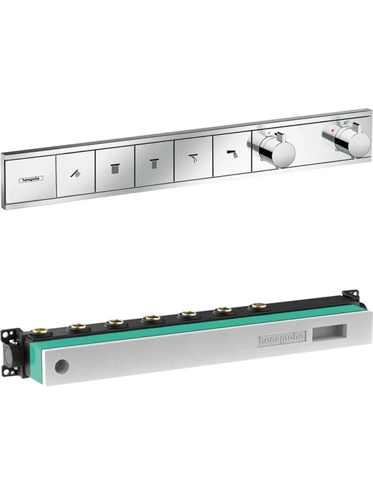 15384000S Set HG RainSelect термостатический смеситель для душа (15384000+15313180) 15384000S
