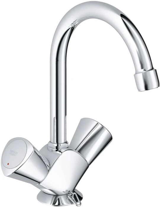 21338001 Costa S Смеситель для раковины с цепочкой, хром 21338001
