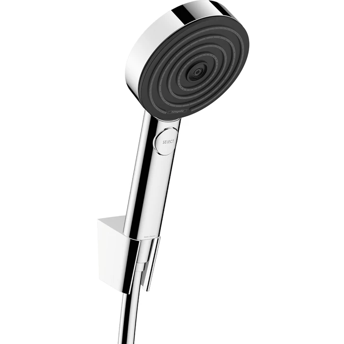 24303000 Pulsify Select Душевой набор с держателем 105 3jet Relaxation, шланг 160 см, хром 24303000