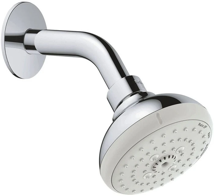 Tempesta New 100 Верхний душ, III режима, с душевым кронштейном, хром 26088001
