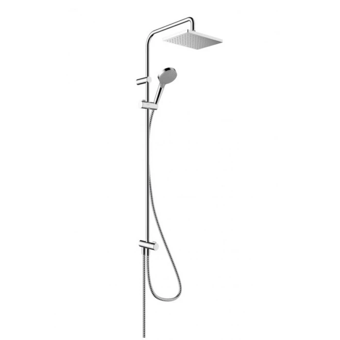 26282000 Vernis Shape Showerpipe 230 1jet Reno, хром 26282000