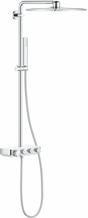 Euphoria SmartControl 310 DUO Cube Душевая система с термостатом, белая луна 26508LS0