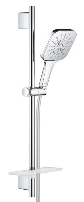 26583000 Rainshower SmartActive 130 Cube Душевой гарнитур, 3 вида струй, хром 26583000