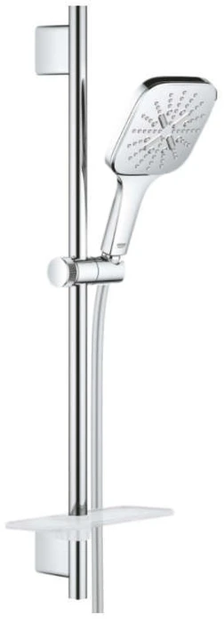 26584000 Rainshower SmartActive 130 Cube Душевой гарнитур, 3 вида струй, хром 26584000