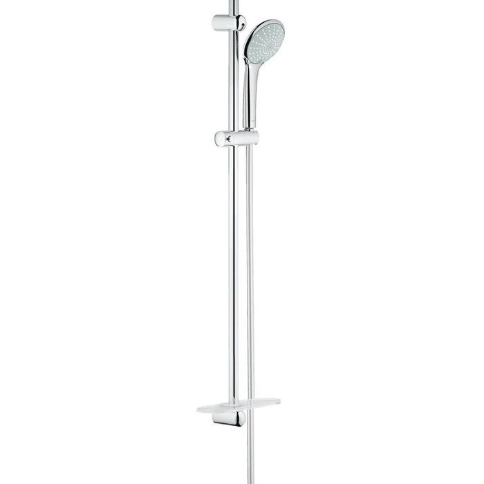 Euphoria Duo 110 Душевой гарнитур II, душевая штанга 900 мм, шланг 1750 мм, полочка, хром 27225001