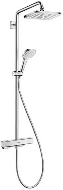 27630000 Croma E 280 1jet Душевая система Showerpipe с термостатом для душа, хром 27630000