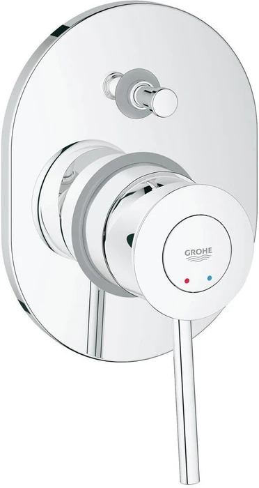 BauClassic Смеситель для ванны (внешняя и встраиваемая части), хром 29047000