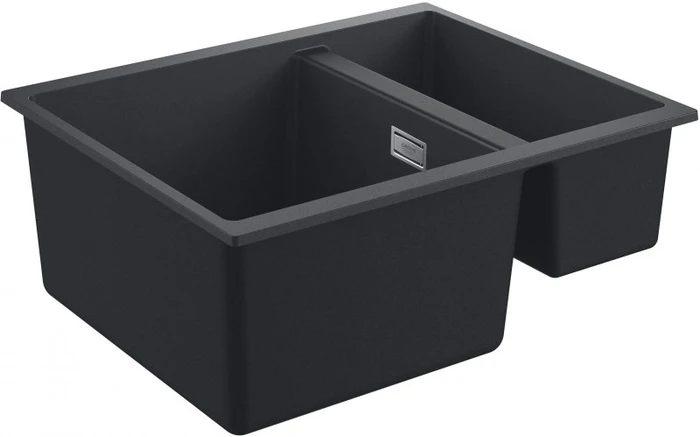K500 Мойка с 2 чашами, 555 x 460 мм, черный гранит (5 шт.- пал.) 31648AP0