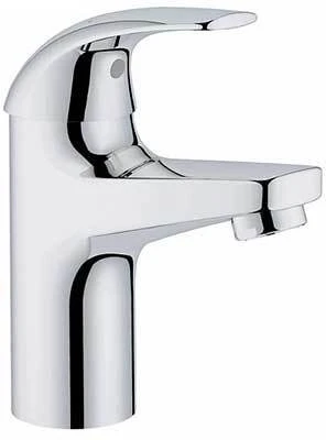 BauCurve Смеситель для раковины, гладкий корпус (новая модель, замена арт. 23165000), хром 32848000
