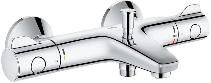 Grohtherm 800 Смеситель термостатический для ванны с регулируемым аэратором, хром 34576000
