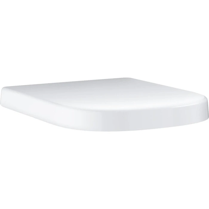 Euro Ceramic Сиденье для WC с микролифтом, альпин белый (замена арт. 39330001) ПРОДАЖА ТОЛЬКО С ЧАШЕЙ 39330002