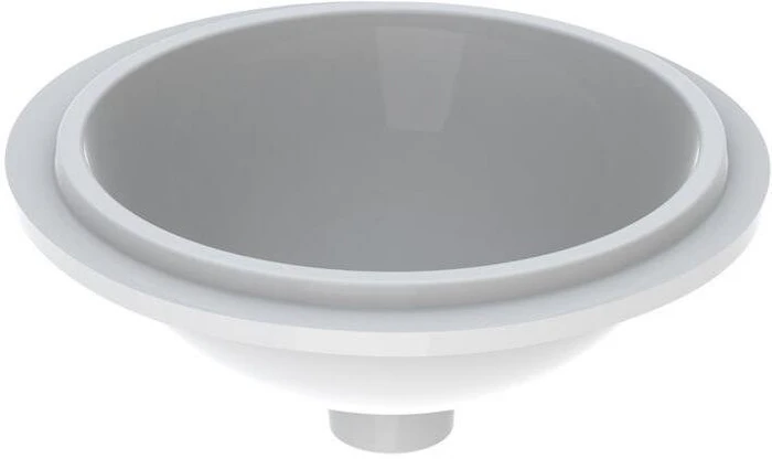 Geberit VariForm Раковина с установкой под столешницу круглой формы, D1=33 см, без отв. под смеситель, без отв. перелива 500.746.01.2